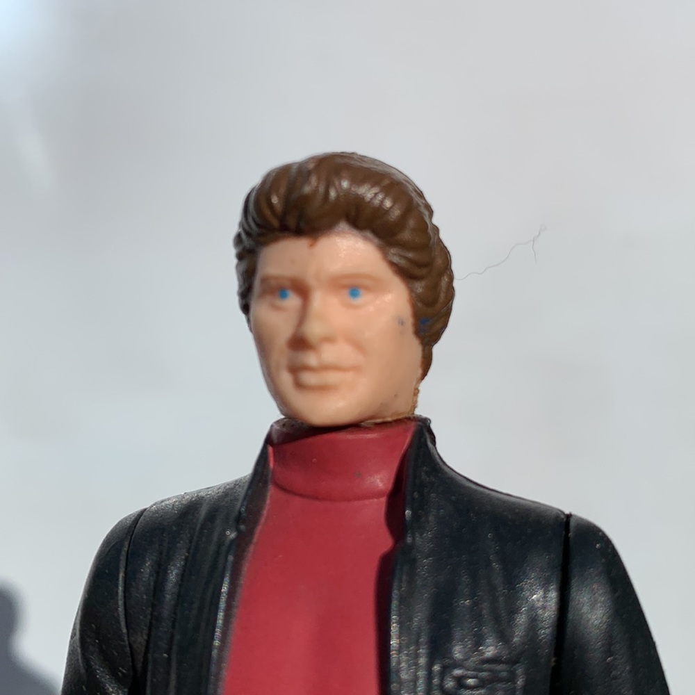 Knight Rider David Hasselhoff figurine doll